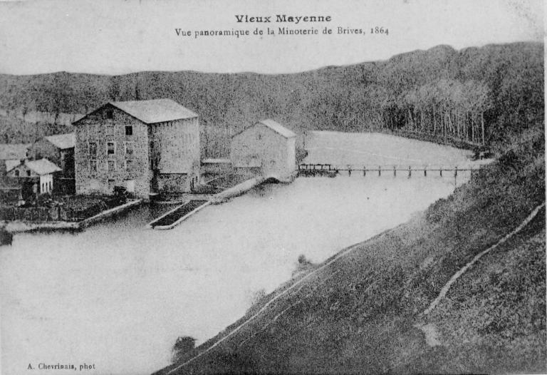 Moulin à farine et filature, puis corderie, puis fonderie et usine de construction mécanique, dites usine Pellier puis Mayenne Fontes Industrie