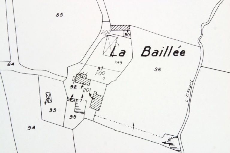 Écart de la Baillée et de la Chevretterie, actuellement maison - Blandouet