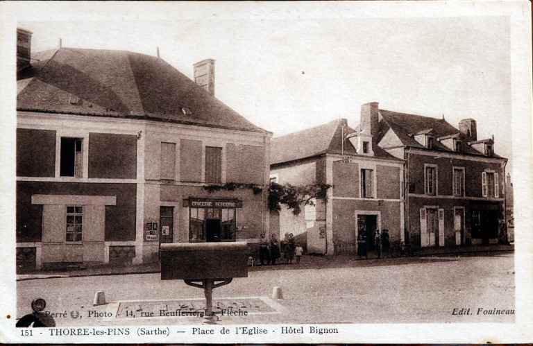Thorée-les-Pins : présentation de la commune et du bourg