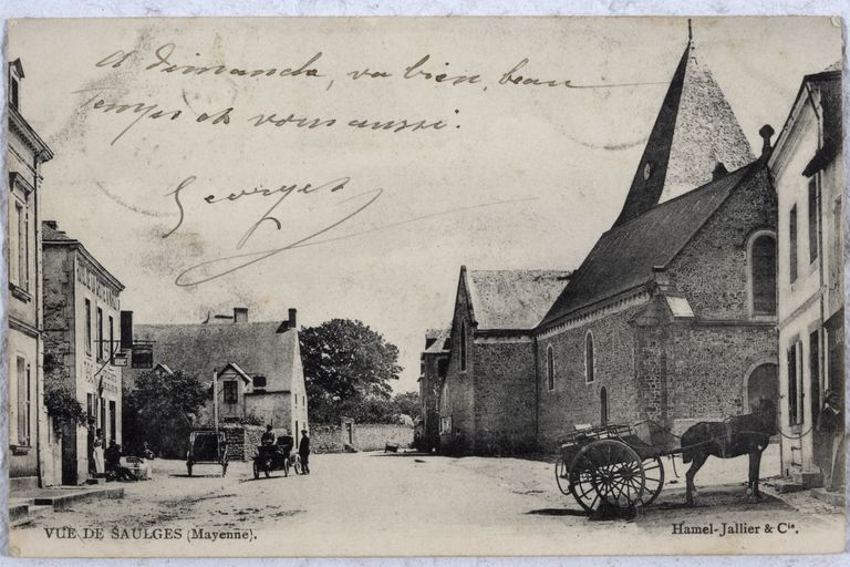 Église paroissiale et prieurale Notre-Dame de Saulges