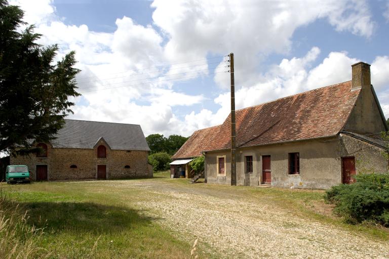 Ferme, actuellement maison - la Pégerie, Blandouet