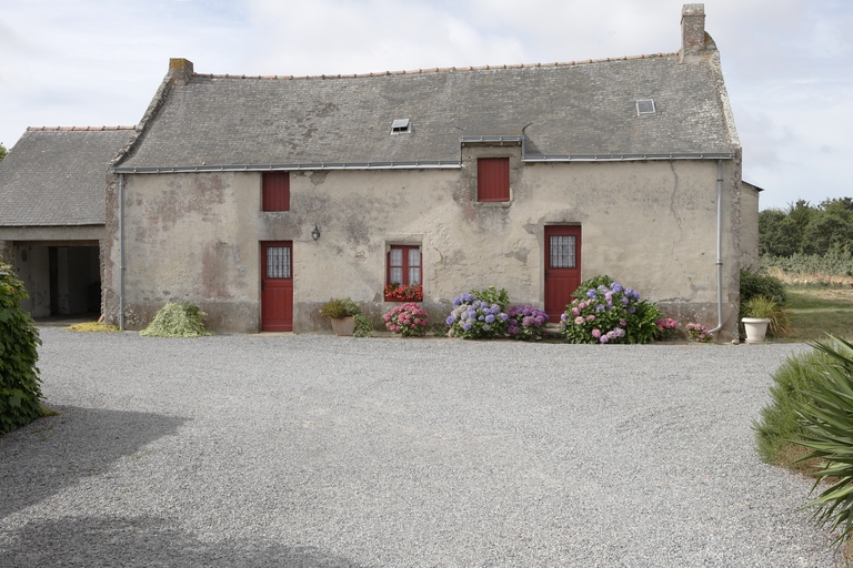 Ferme dite métairie de Bréhany, 1er ensemble