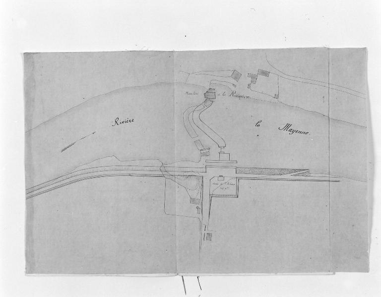Site d'écluse de la Rongère
