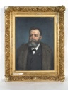 Paire de tableaux : portrait d'Anatole Robert - Collection Robert-Glétron, Vaiges