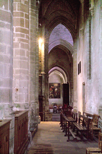Collégiale Saint-Aubin, place Saint-Aubin