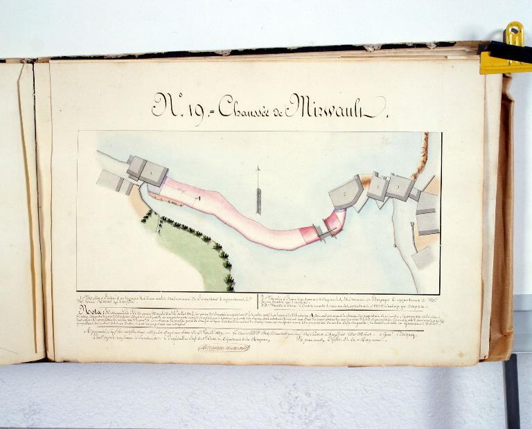 Site d'écluse de Mirwault