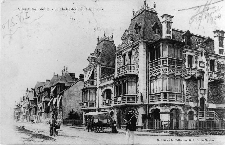 Hôtel de voyageurs Hôtel Fleurs de France, puis Splendid Hôtel, puis le Splendid, 11 boulevard Darlu