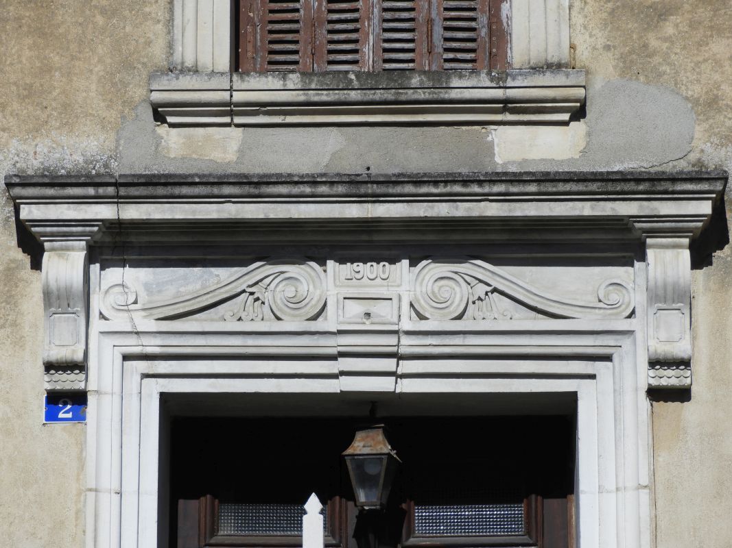 Maison, inscription ; 2 rue des Faïenciers