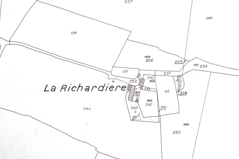 Ferme, actuellement maison - la Richardière, Saint-Léger