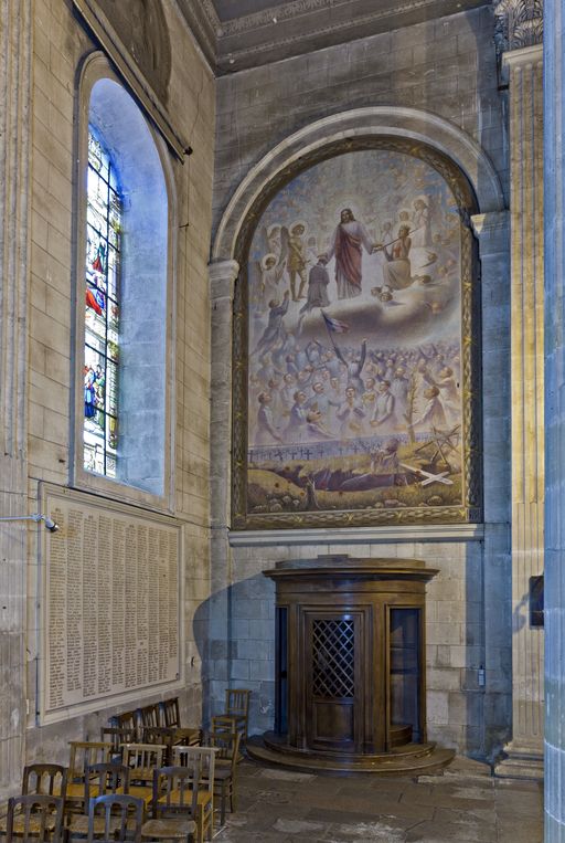 Monument aux morts, église paroissiale Saint-Louis de La Roche-sur-Yon