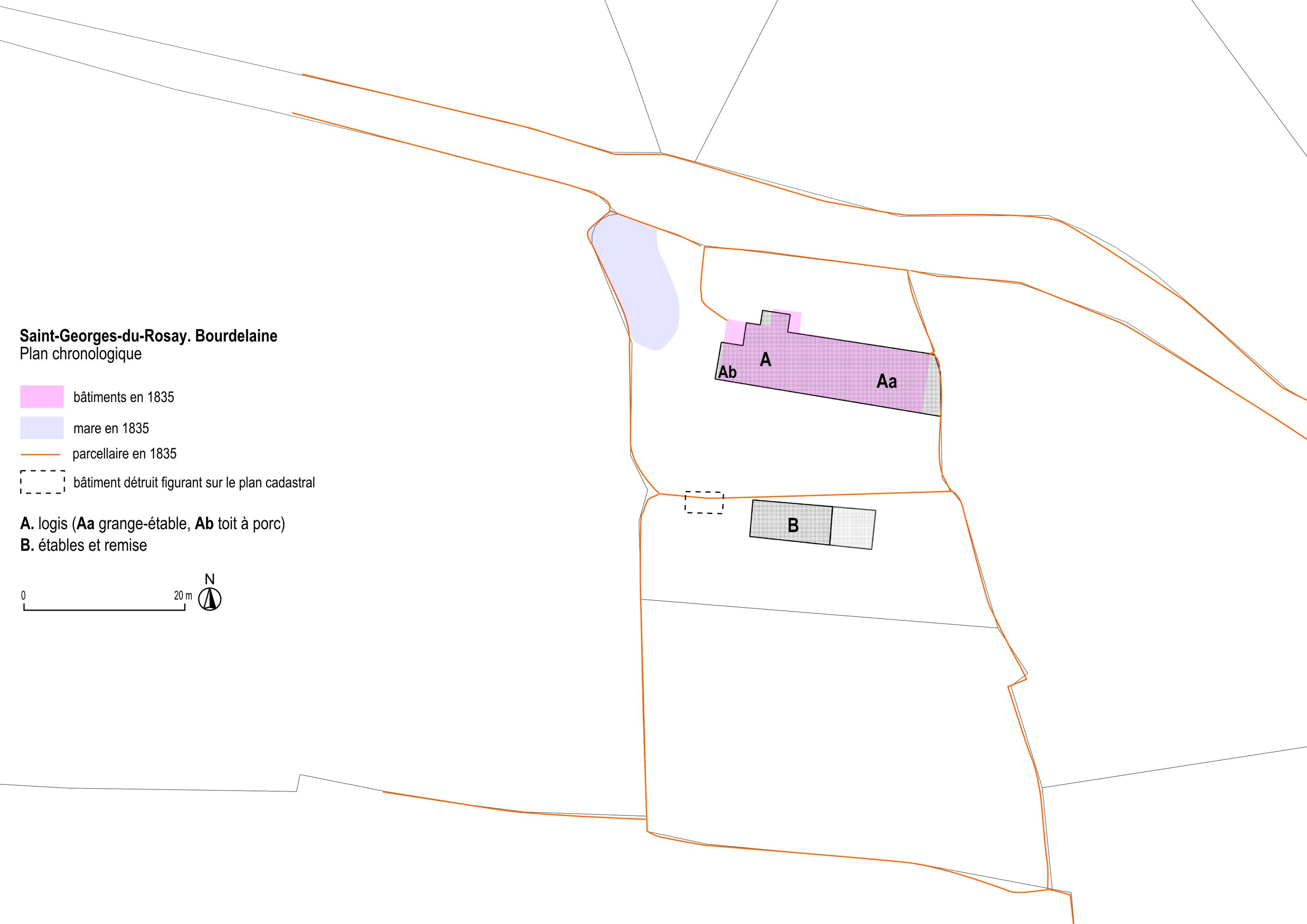 Bourdelaine, ferme, actuellement maison