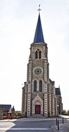 Église paroissiale Notre-Dame-de-l'Assomption - rue des Tisserands, Commer