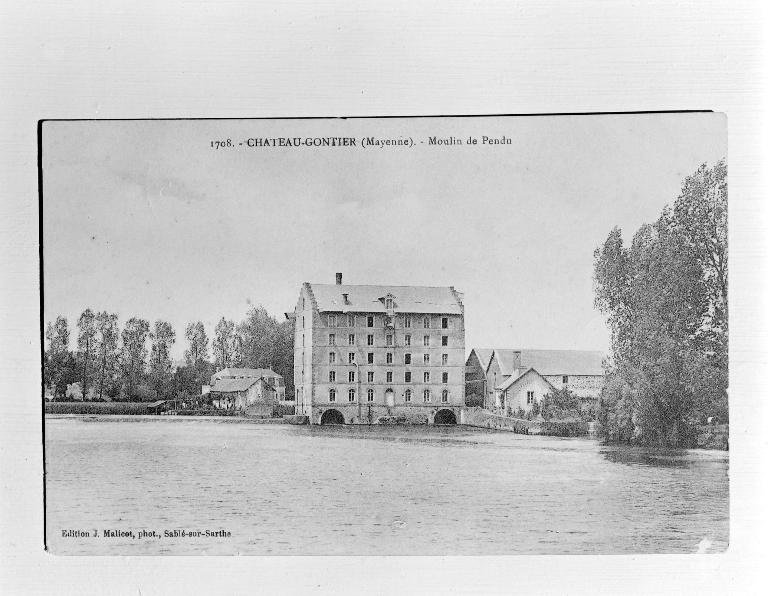 Moulin à farine, puis minoterie, dits moulin du Petit-Pendu