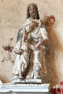 Groupe sculpté : Saint Joseph et l'Enfant