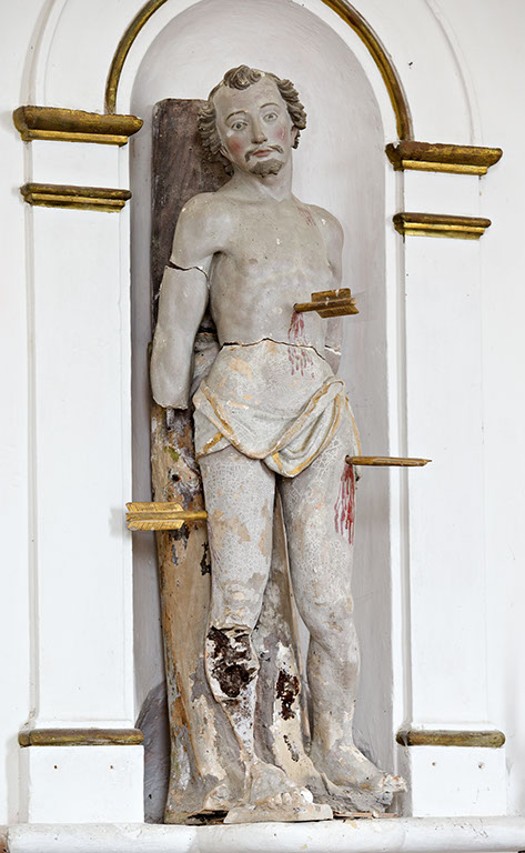 Statue : saint Sébastien