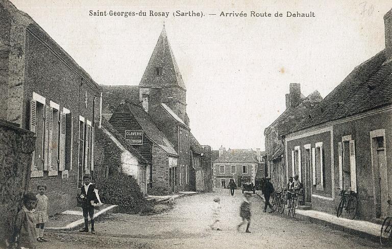 Le village de Saint-Georges-du-Rosay.