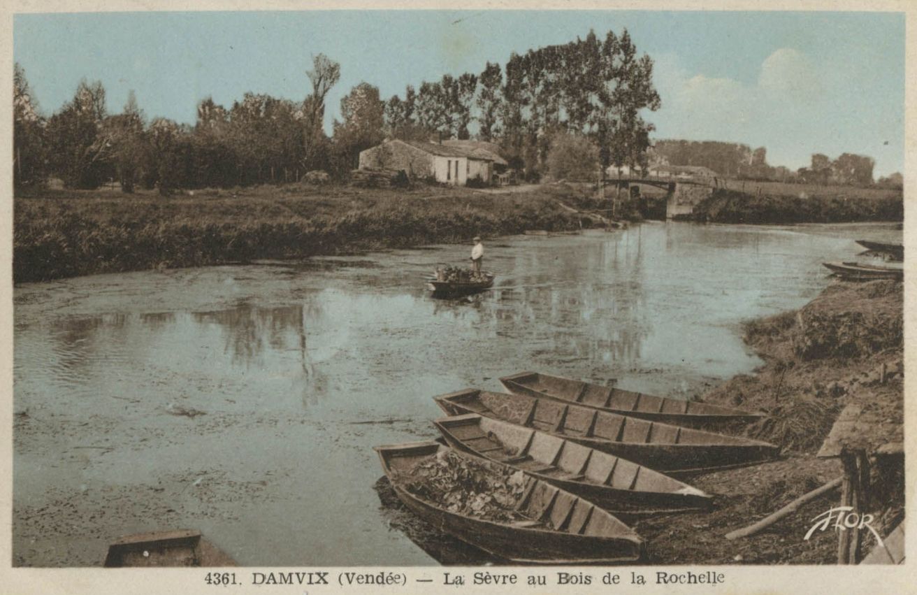 Passerelle de halage, les Vergnaies