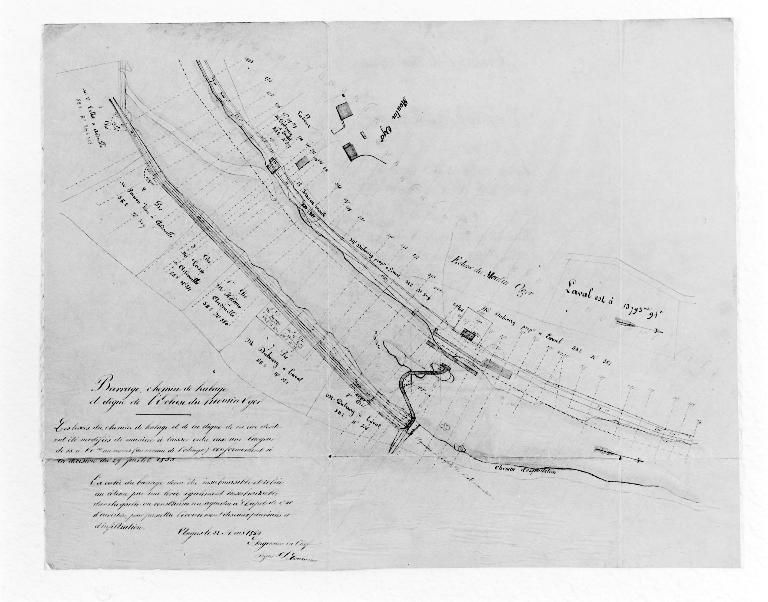 Site d'écluse du Moulin-Oger