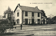 La gare de voyageurs (1ère moitié XXe siècle).