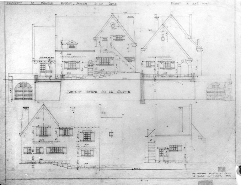 Maisons dites villas balnéaires Ty Ra et Ty Ra Bihan, 25 boulevard du Docteur-René-Dubois