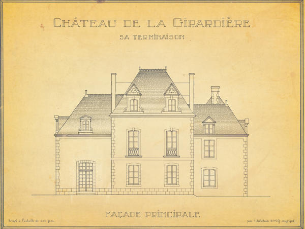 Manoir, puis demeure dite château, la Girardière