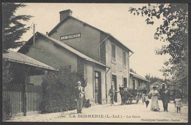 Gare de La Bernerie-en-Retz, rue de Nantes