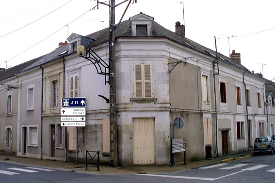 Les maisons et fermes de la commune de Châteauneuf-sur-Sarthe