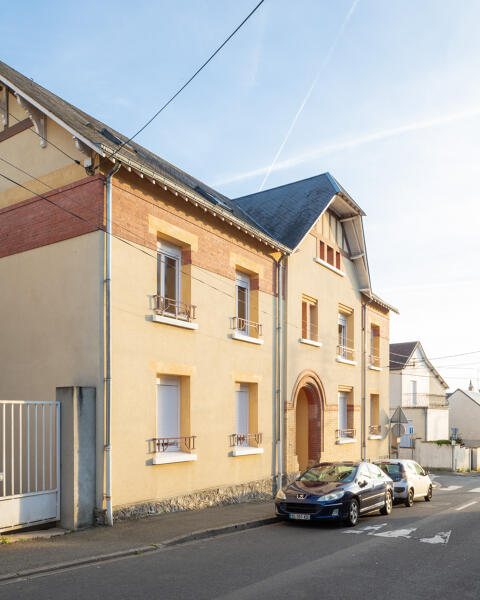 Logement des instituteurs du groupe scolaire Ferdinand Buisson, avenue Yzeux