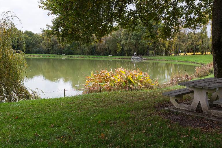 Etang commun aux habitants de Coursay à Monnières, AY01-82, cadastre 2018.