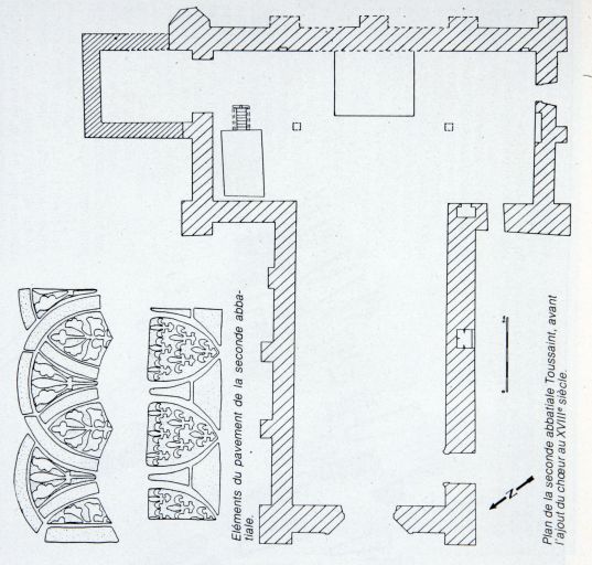 Abbaye Toussaint, actuellement bibliothèque municipale et musée David d'Angers