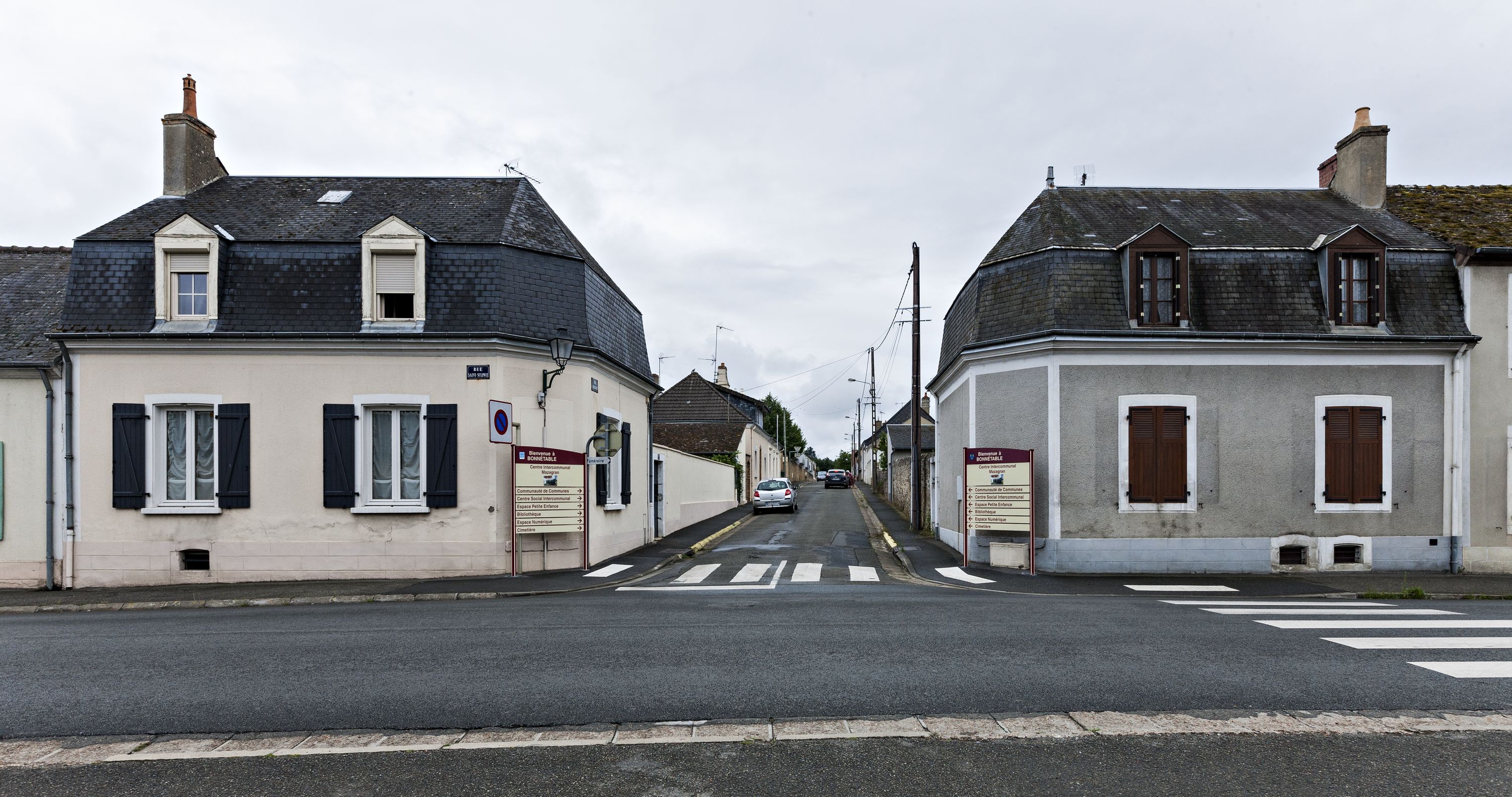 Le faubourg dit de Saint-Etienne ou de Melleray à Bonnétable