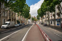 Route de Paris, actuellement avenue Bollée