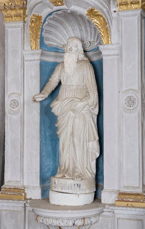 Ensemble de l'autel de la Vierge : autel, tabernacle, retable - Église Notre-Dame-de-l'Assomption, La Rouaudière