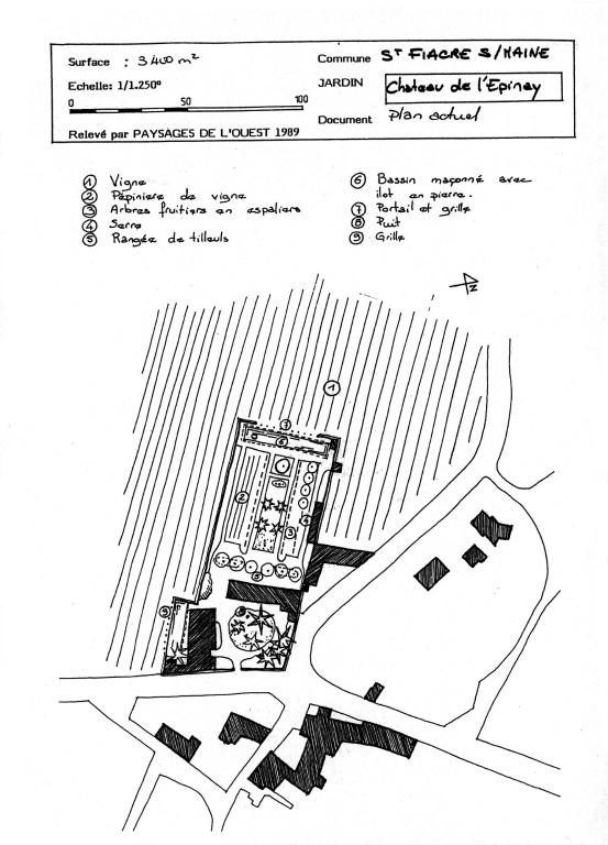 Demeure et domaine viticole dit château de l'Epinay