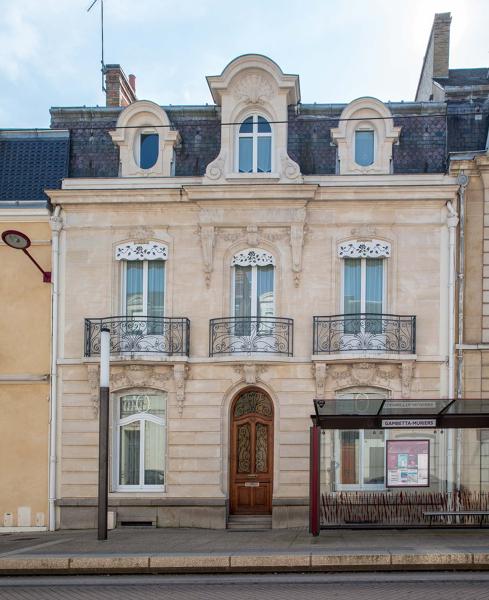 Maisons et immeubles du quartier de Saint-Pavin-des-Champs