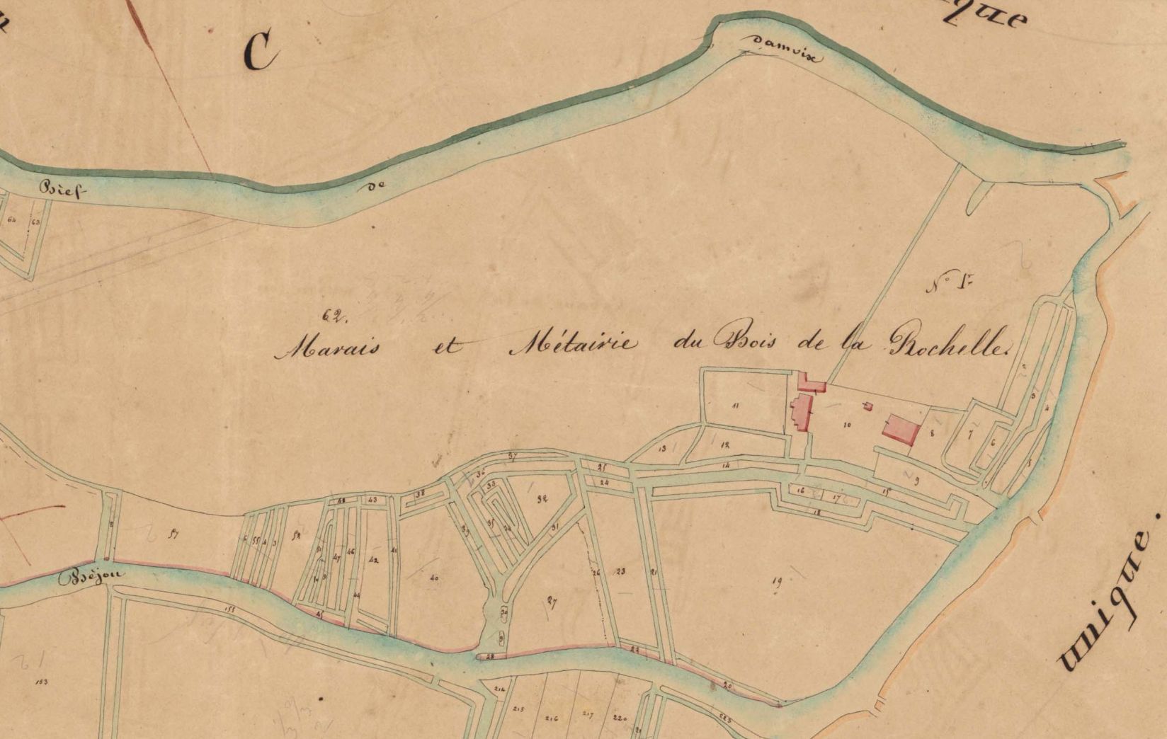 Ferme dite la métairie du Bois de La Rochelle, actuellement maison, 7 route du Bois de La Rochelle