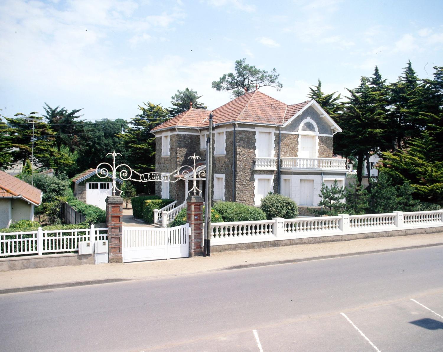 Maison de villégiature balnéaire dite le Gage, 85 boulevard de l'Océan