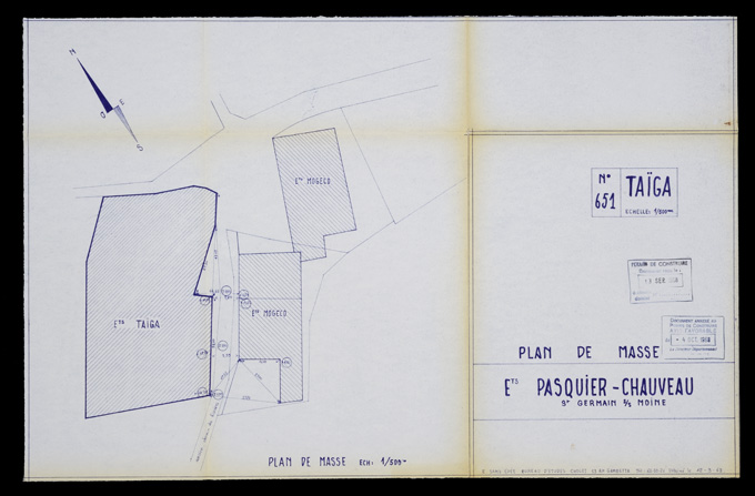 GEP Groupe Pasquier,  rue Eventard, Saint-Germain-sur-Moine